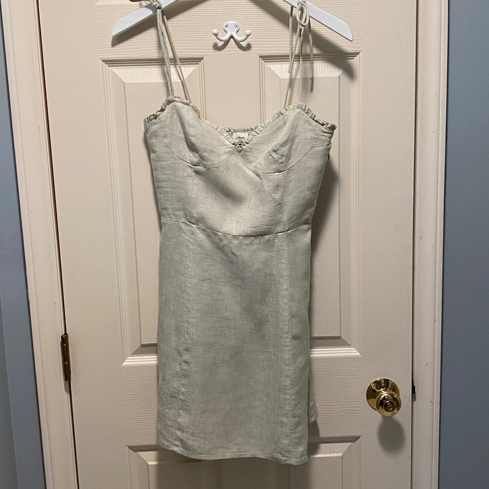 Aritzia Wilfred Fable Linen Dress EUC - Picture 2 of 8
